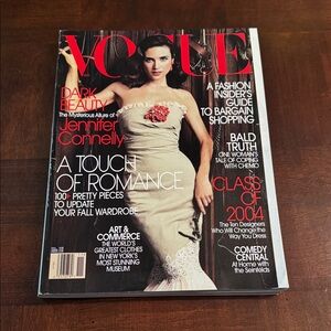 Vogue Magazine November 2004 Jennifer Connelly Daria Werbowy Jerry Seinfeld